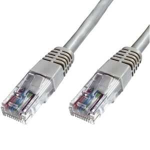 Cable de Red RJ45 Cat 6 UTP 20 Metros Gris
