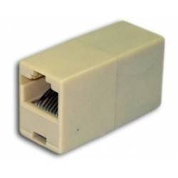 Copla de Conexión RJ45 CAT6 Keystone Hembra a Hembra