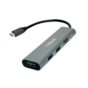 Adaptador Multipuerto USB Tipo C 5 en 1 Ulink UL-ADC530RD USB 3.0 + SD + MicroSD