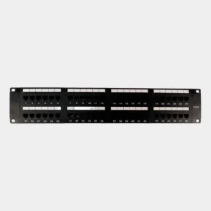 Patch Panel 48 Puertos Cat6 UTP 110 para Rack 19