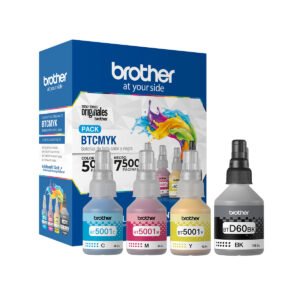 pack tinta brother BTD60BK +BT5001x3