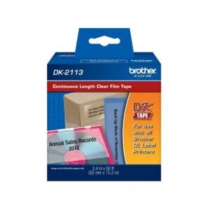 Etiqueta Continua Brother DK-2113 62 mm x 15,24 m Original