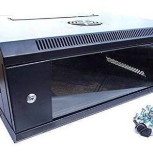 Gabinete Mural 4U 19” 60 x 45 x 25 cm para Equipos de Redes