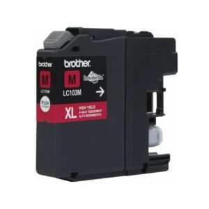 Cartucho de Tinta Brother LC103M, Color Magenta