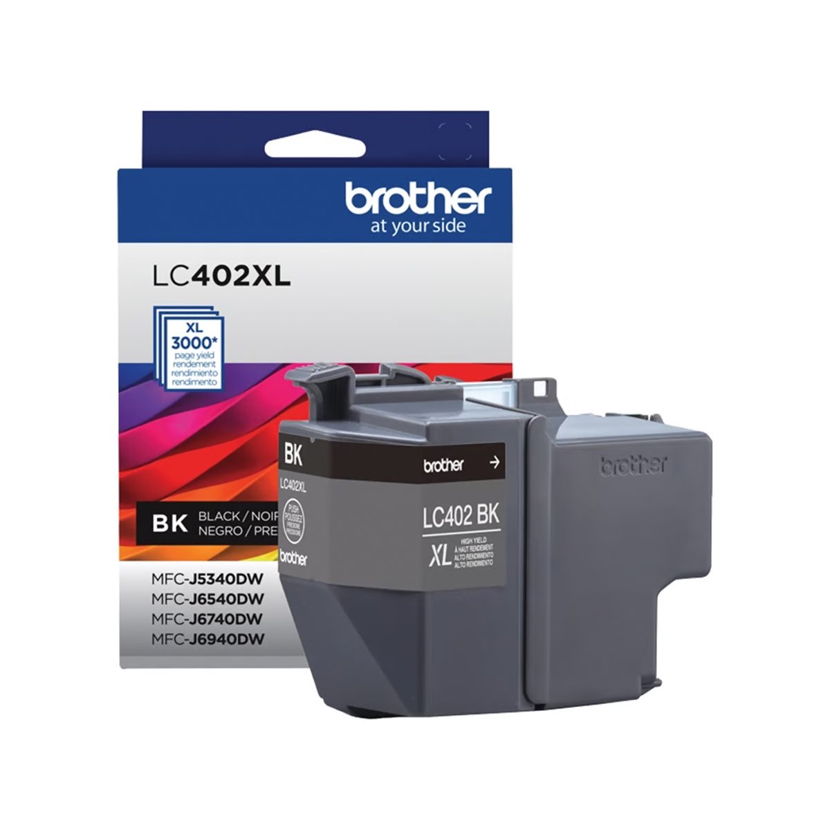 Cartucho de Tinta Original Brother LC402XLBKS Negro de Alto Rendimiento