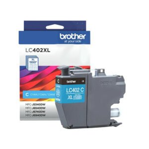 Tinta Brother Original LC402XLCS Cian de Alto Rendimiento