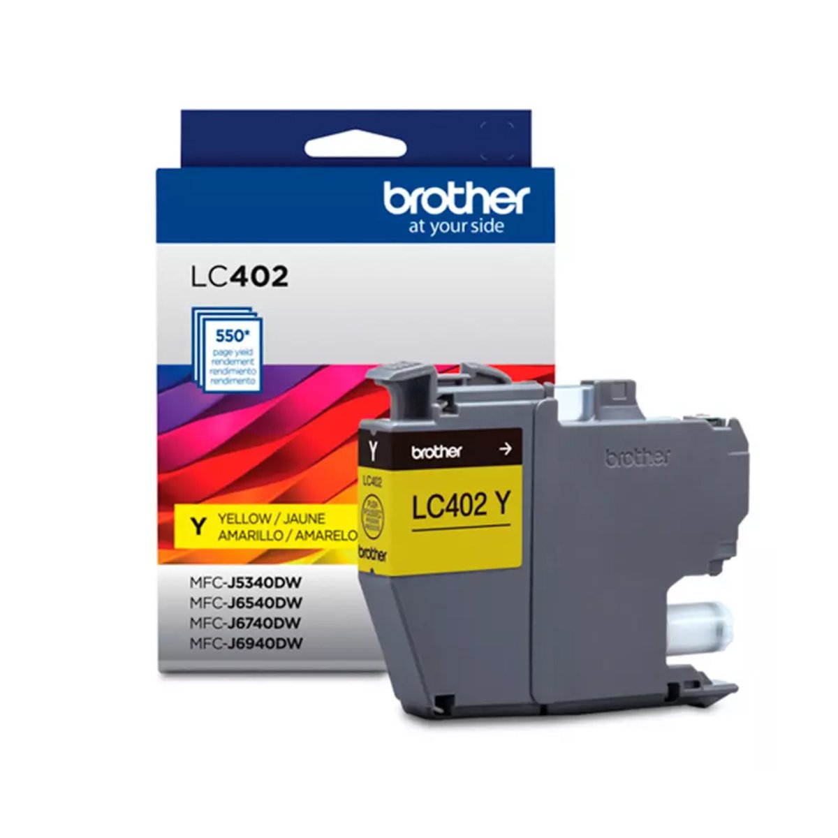 Cartucho de Tinta Original Brother LC402XLYS Amarillo de Alto Rendimiento