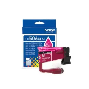 Tinta Magenta Brother LC506XLM Alto Rendimiento para MFC-J6960DW