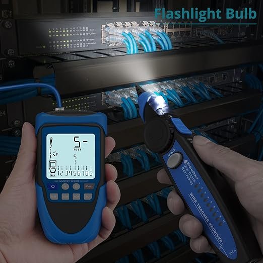Tester electrico poe, probador de red y detector de tono - Imagen 3