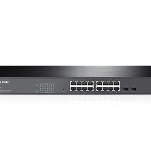 Switch Smart 16 Puertos 10/100 + 2 Puertos Gigabit TP-Link TL-SL2218