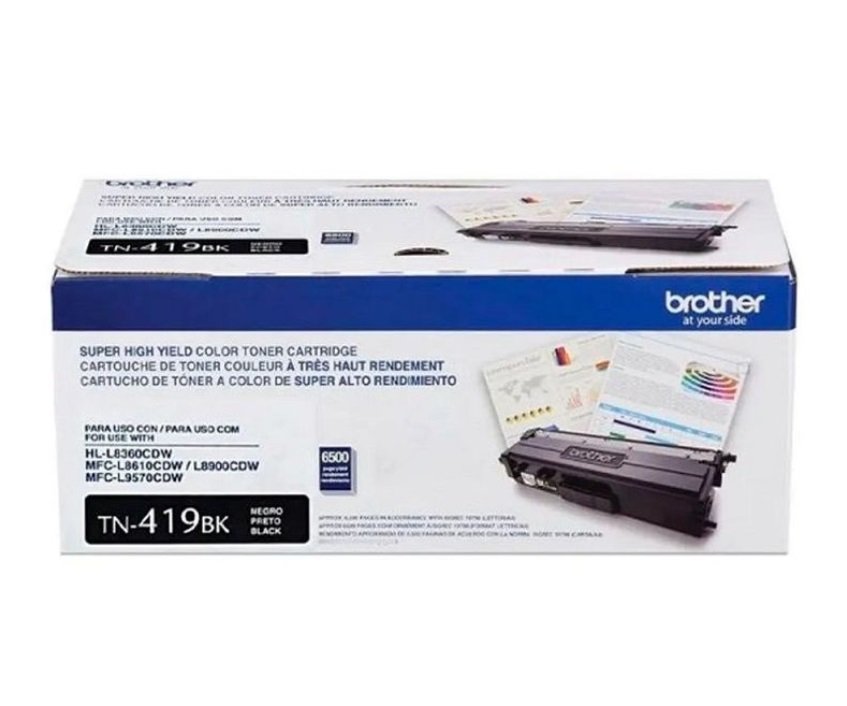 Tóner Original Brother TN-419BK Negro Ultra Alto Rendimiento - Imagen 2