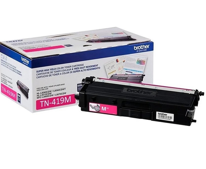 Tóner Original Brother TN-419M Magenta Ultra Alto Rendimiento