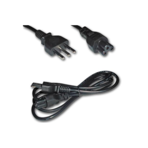 Cable de Poder Tipo Trébol IEC C5 1,8 Metros 0,75 mm²