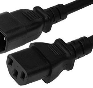 Cable de Poder C13 a C14 1,8 Metros 0,75 mm² para UPS