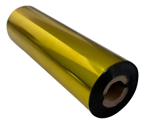 Cinta de Transferencia Térmica de Cera 110 mm x 75 Metros para Impresoras de Transferencia Térmica