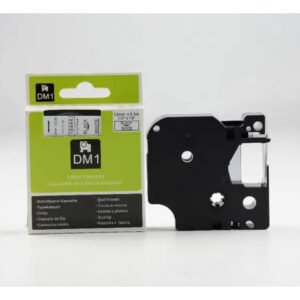 Cinta Rotuladora DYMO-3M 12mm 18444 – Resistente y Compatible con PL100 y PL150