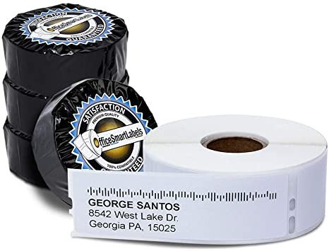Rollo de Etiquetas Compatible BETCKEY para DYMO 30252 – 28 x 89 mm – 350 Etiquetas - Imagen 3