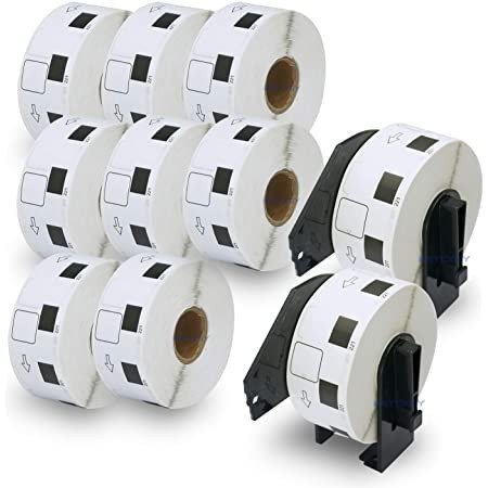 Rollo de Etiquetas Compatible BETCKEY para DYMO 30252 – 28 x 89 mm – 350 Etiquetas - Imagen 4