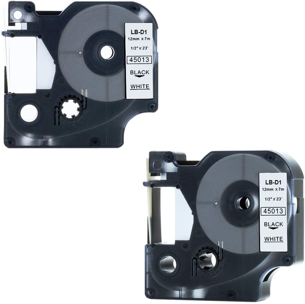 Cinta Rotuladora DYMO D1 12mm x 7m Negra sobre Blanco 45013 - Imagen 3