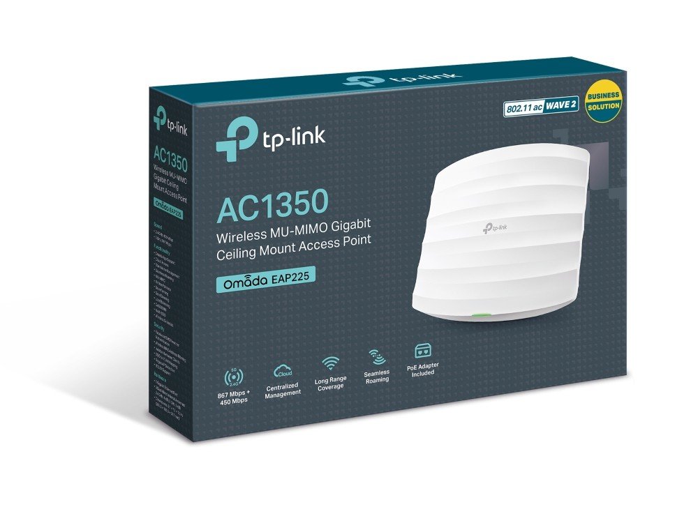 Punto de Acceso Inalámbrico Gigabit de Doble Banda TP-Link EAP225 - Imagen 3