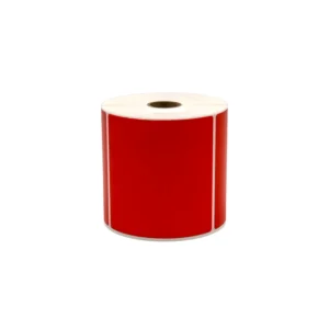Etiqueta Térmica Roja 70 x 100 mm – Rollo de 500 Etiquetas
