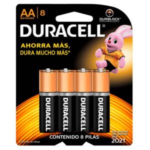 Pack de Pilas Alcalinas Duracell AA x12 Unidades