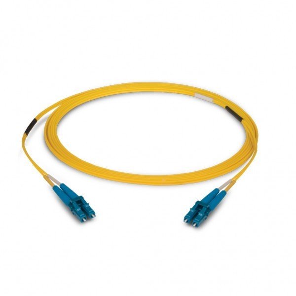 Jumper de Fibra Óptica FC/UPC a LC/UPC Monomodo (SM) Dúplex 2 mm 2 Metros
