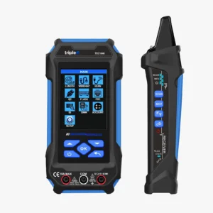 Probador de Red + PoE + Detector de Tono + Voltimetro Triplee TEC1840