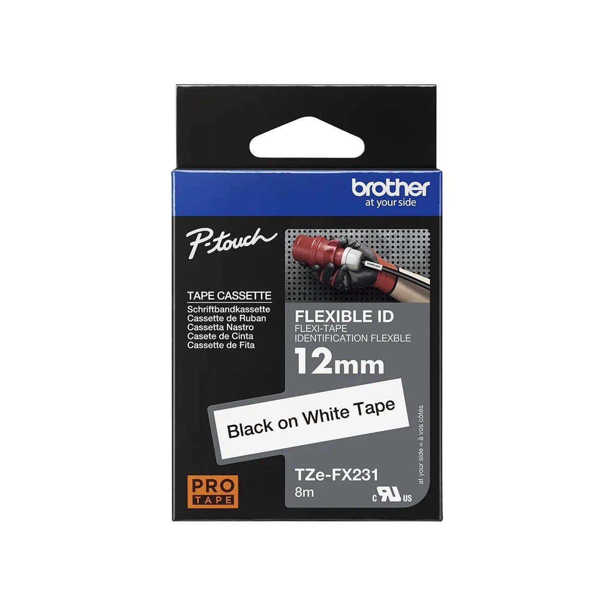 Cinta rotuladora flexible Brother TZeFX231 - Imagen 2