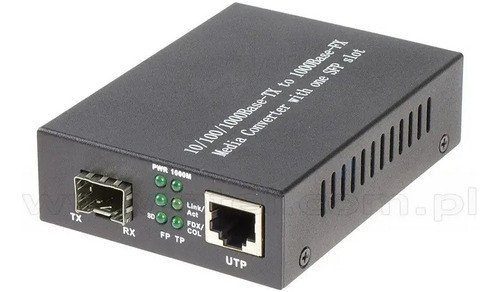Media Converter Gigabit SFP a RJ45 10/100/1000 Mbps