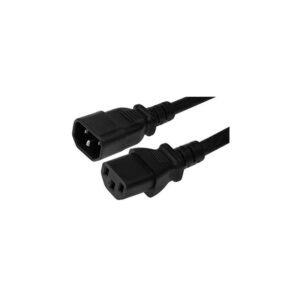 Cable de Poder para UPS IEC C13 a C14 61 cm (0,61 m) 0,75 mm²