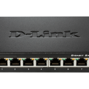 Switch D-Link DGS-108 8 Puertos Gigabit 10/100/1000 Mbps Carcasa Metálica