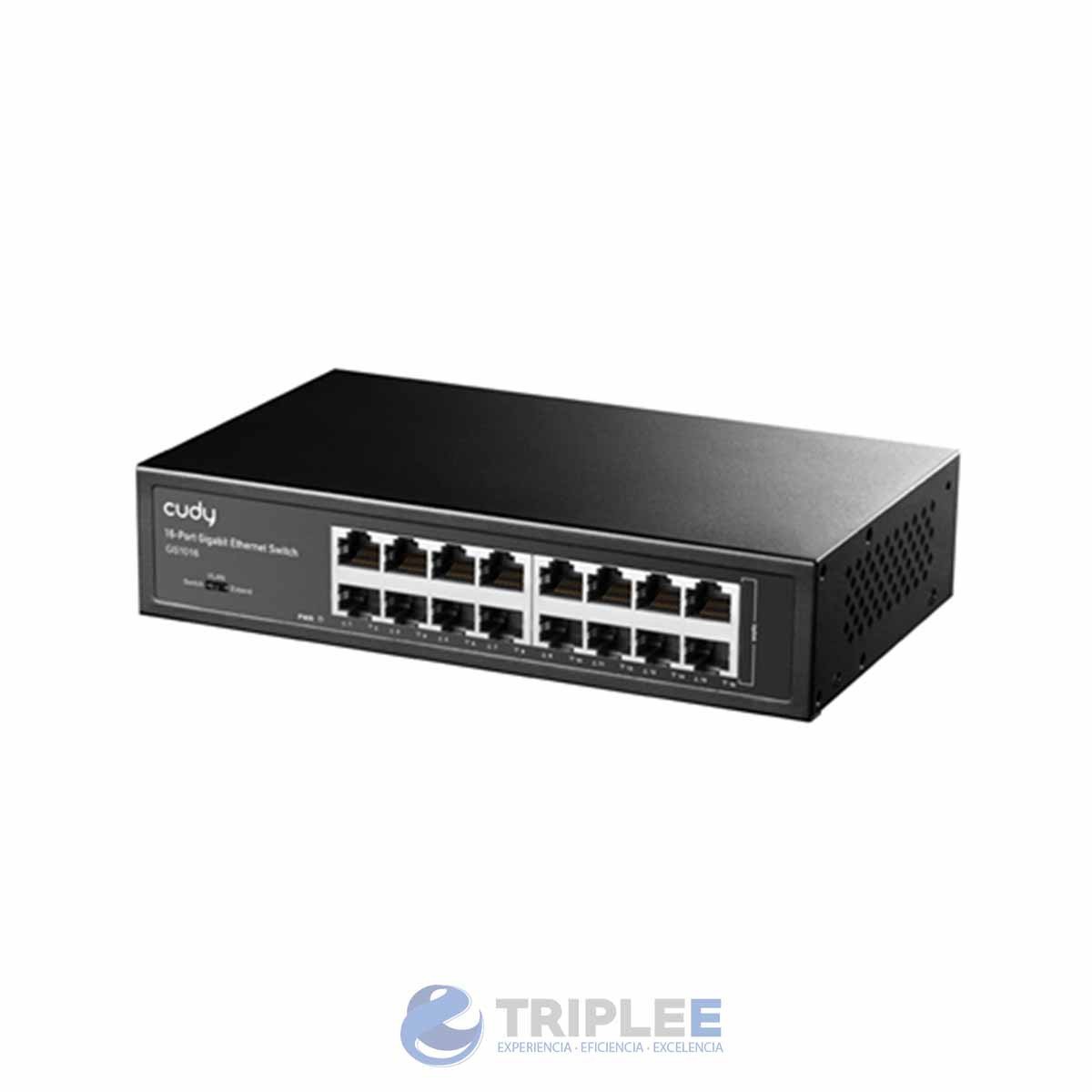 Switch 16 Puertos Gigabit Cudy GS1016