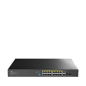 Switch PoE+ Cudy GS1018PS2 16 Puertos + 2 Uplink + 2 SFP 200W