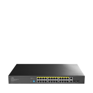 Switch PoE+ Cudy GS1026PS2 24 Puertos + 2 Uplink + 2 SFP 300W