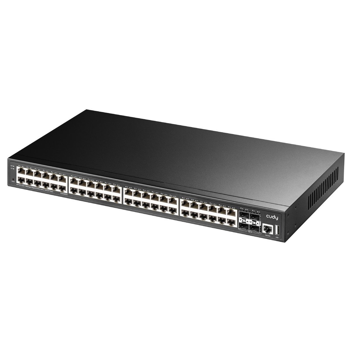Switch Cudy GS5048S4 48 Puertos Gigabit L3 + 4 SFP+ 10G Administrable - Imagen 3